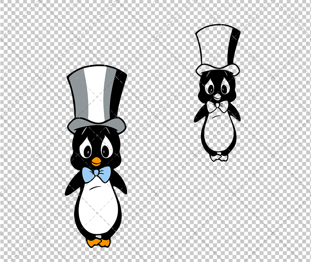 Penguin - Looney Tunes, Svg, Dxf, Eps, Png - SvgShopArt