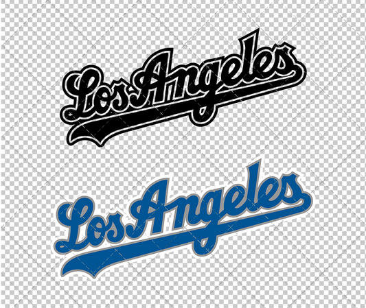 Los Angeles Dodgers Jersey 2002, Svg, Dxf, Eps, Png - SvgShopArt