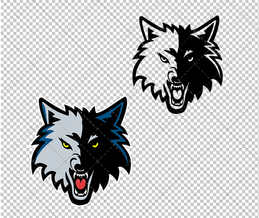 Minnesota Timberwolves Alternate 1996, Svg, Dxf, Eps, Png - SvgShopArt