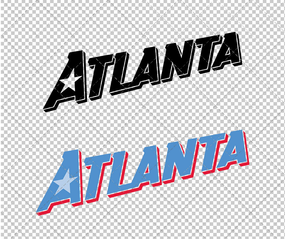 Atlanta Dream Wordmark 2008 002, Svg, Dxf, Eps, Png - SvgShopArt