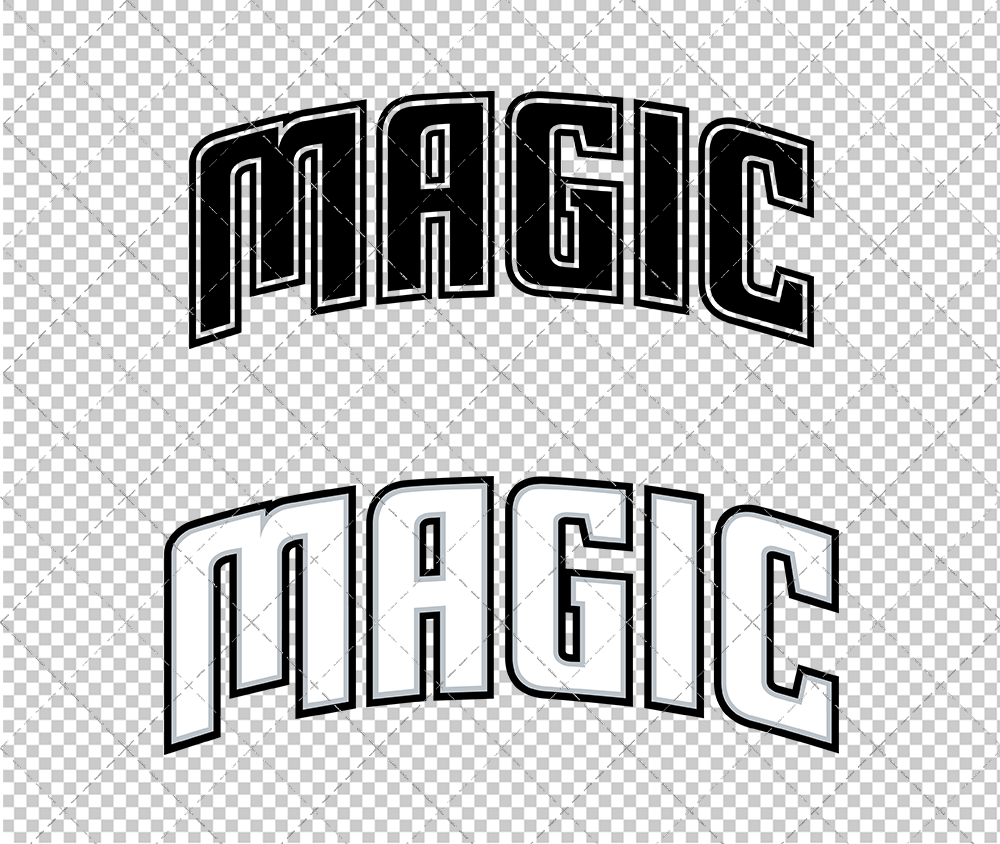 Orlando Magic Jersey 2008 002, Svg, Dxf, Eps, Png - SvgShopArt