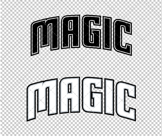 Orlando Magic Jersey 2008 002, Svg, Dxf, Eps, Png - SvgShopArt