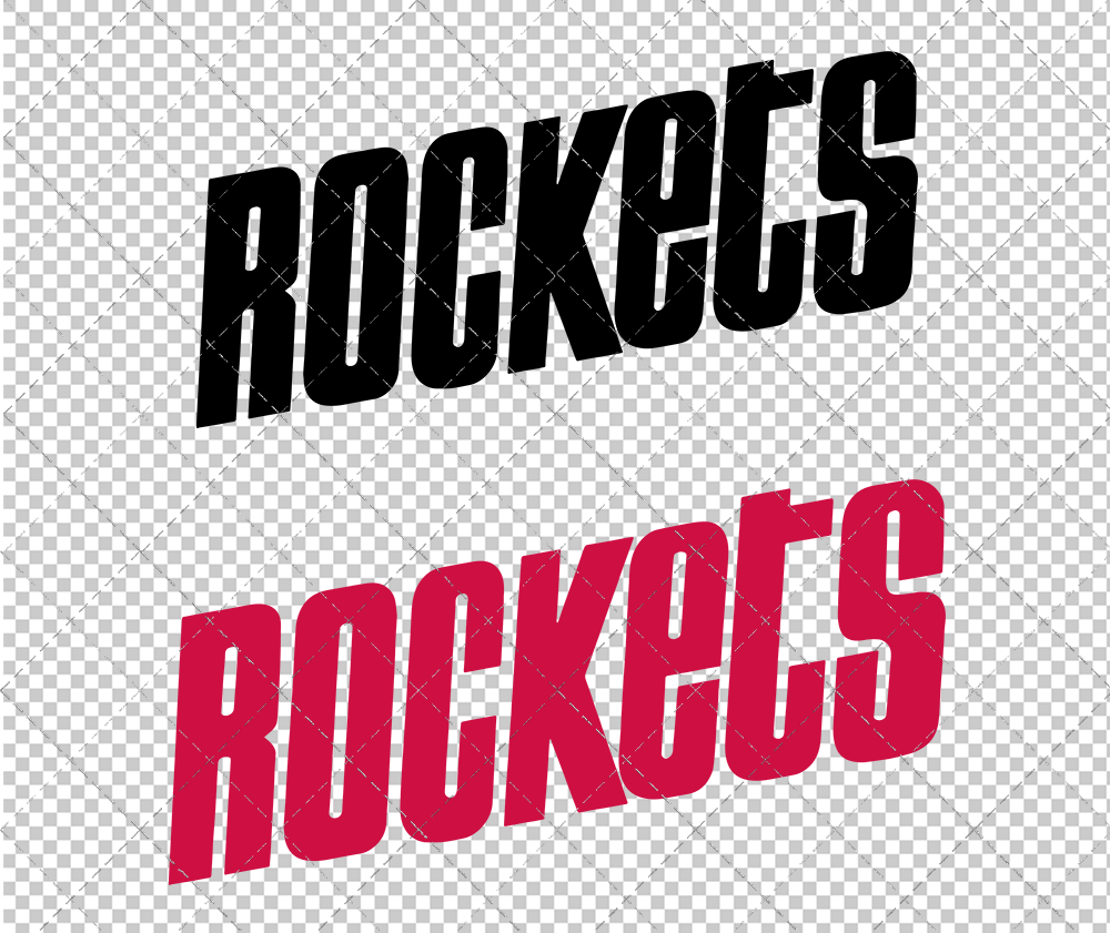 Houston Rockets Wordmark 1972, Svg, Dxf, Eps, Png - SvgShopArt
