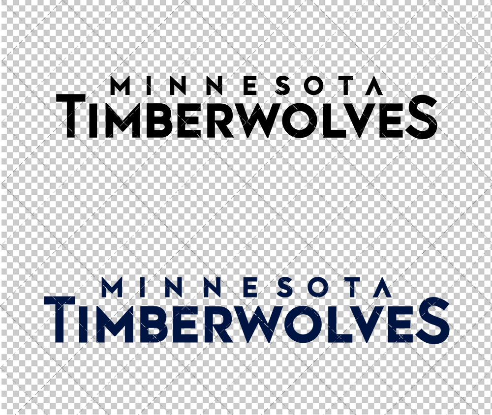 Minnesota Timberwolves Wordmark 2017, Svg, Dxf, Eps, Png - SvgShopArt