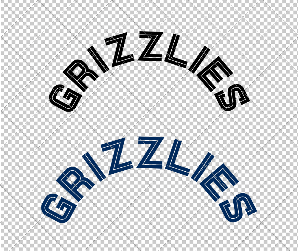 Memphis Grizzlies Jersey 2018 003, Svg, Dxf, Eps, Png - SvgShopArt