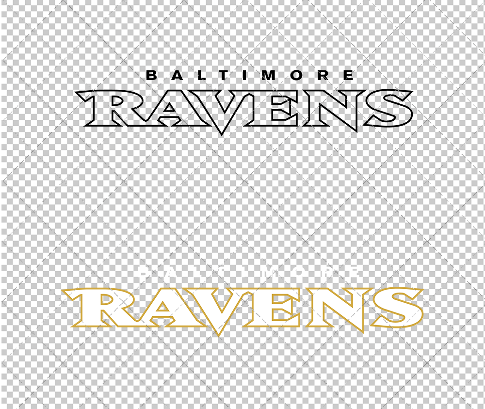 Baltimore Ravens Wordmark 1999 002, Svg, Dxf, Eps, Png - SvgShopArt