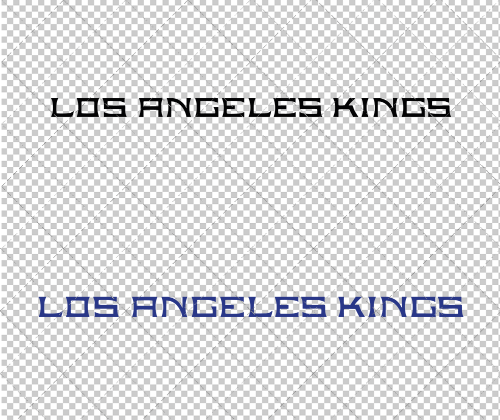 Los Angeles Kings Wordmark 1998, Svg, Dxf, Eps, Png - SvgShopArt