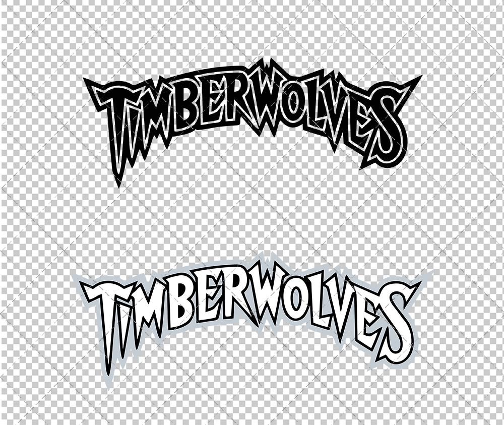Minnesota Timberwolves Jersey 1996 002, Svg, Dxf, Eps, Png - SvgShopArt