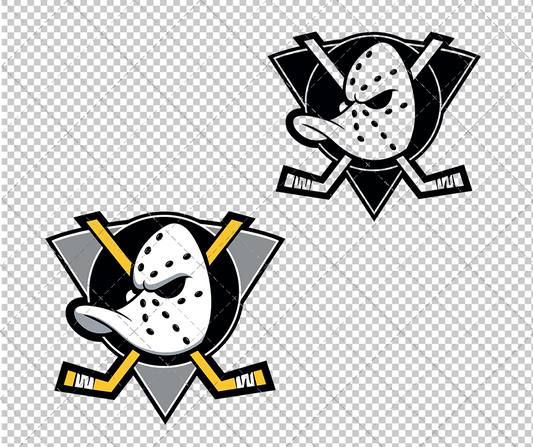 Anaheim Ducks 1993 003, Svg, Dxf, Eps, Png - SvgShopArt