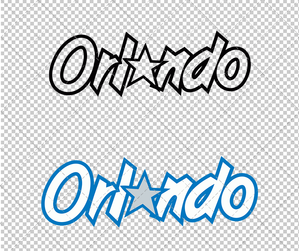 Orlando Magic Jersey 1989, Svg, Dxf, Eps, Png - SvgShopArt