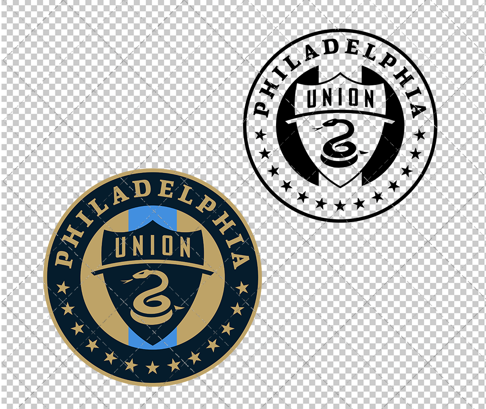 Philadelphia Union 2018, Svg, Dxf, Eps, Png - SvgShopArt