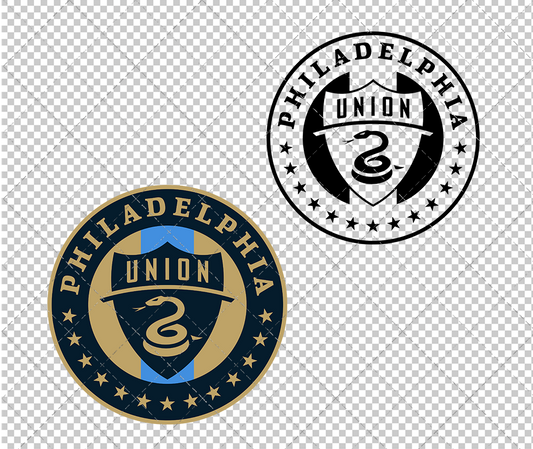 Philadelphia Union 2018, Svg, Dxf, Eps, Png - SvgShopArt