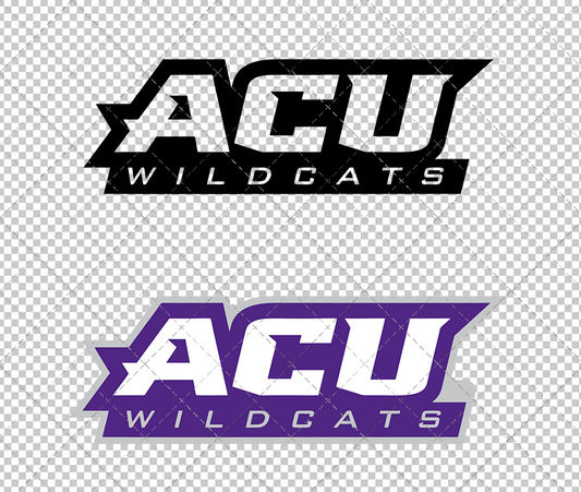 Abilene Christian Wildcats Wordmark 2013 002, Svg, Dxf, Eps, Png - SvgShopArt