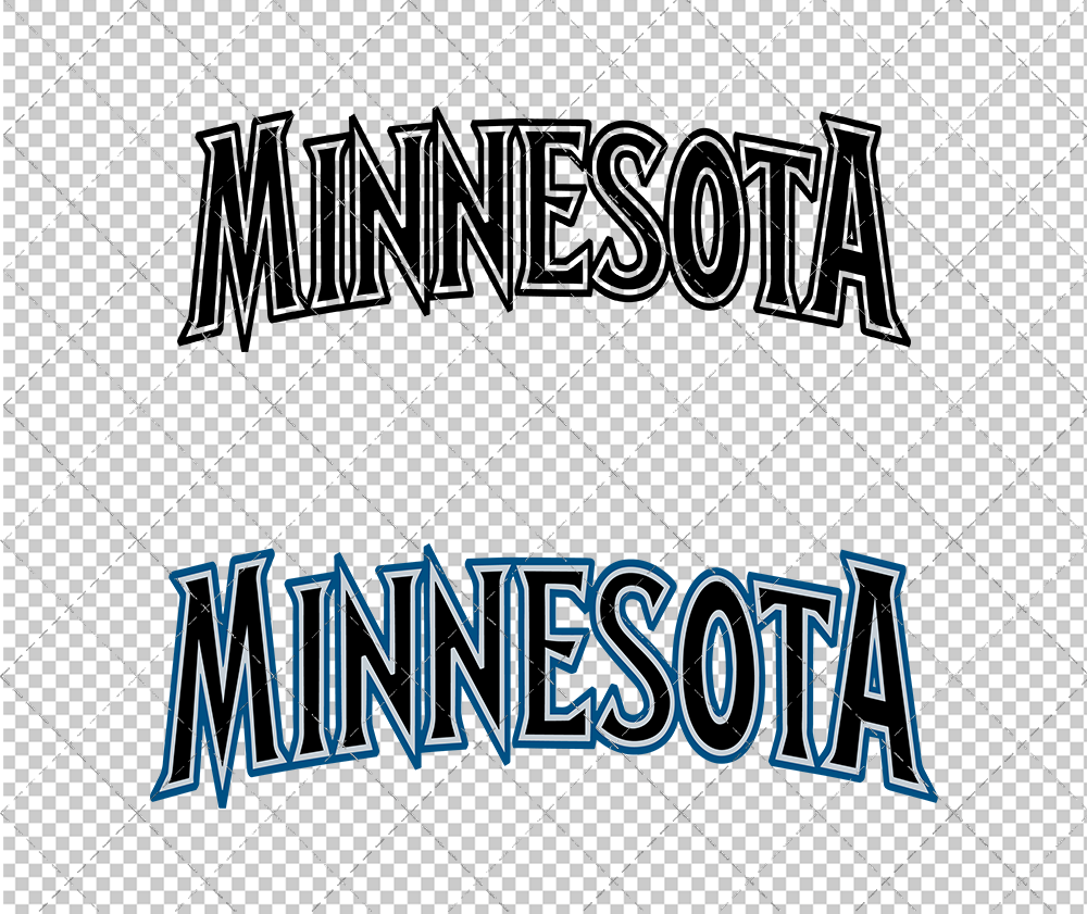 Minnesota Timberwolves Jersey 2008 003, Svg, Dxf, Eps, Png - SvgShopArt