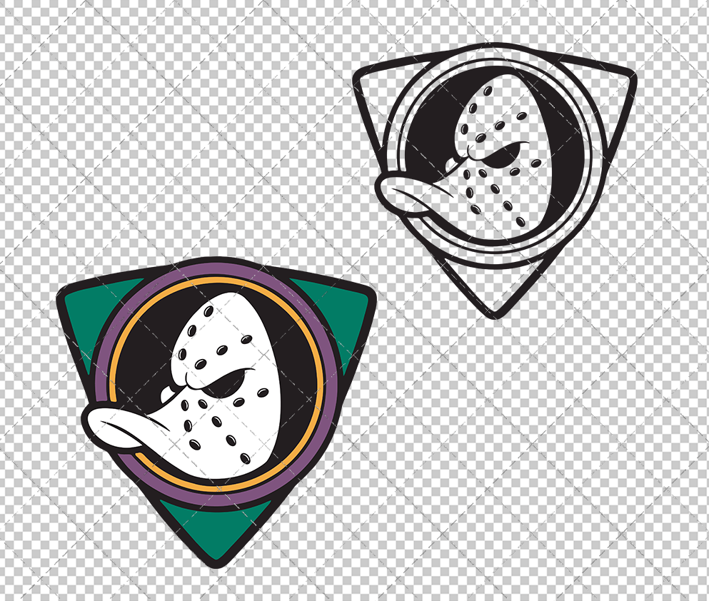 Anaheim Ducks Concept 1993 003, Svg, Dxf, Eps, Png - SvgShopArt