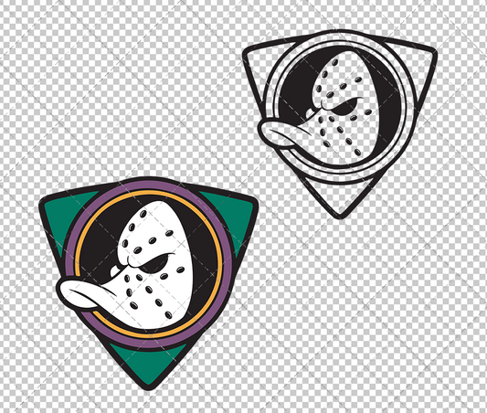 Anaheim Ducks Concept 1993 003, Svg, Dxf, Eps, Png - SvgShopArt