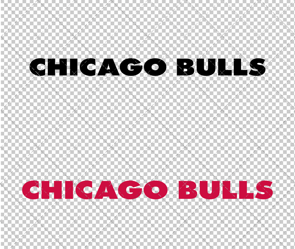 Chicago Bulls Wordmark 1994, Svg, Dxf, Eps, Png - SvgShopArt