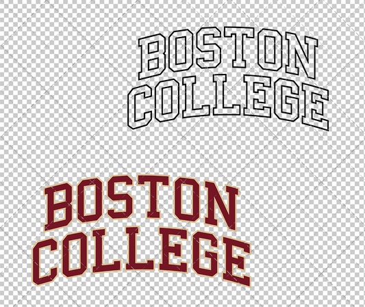 Boston College Eagles Wordmark 2016 013, Svg, Dxf, Eps, Png - SvgShopArt