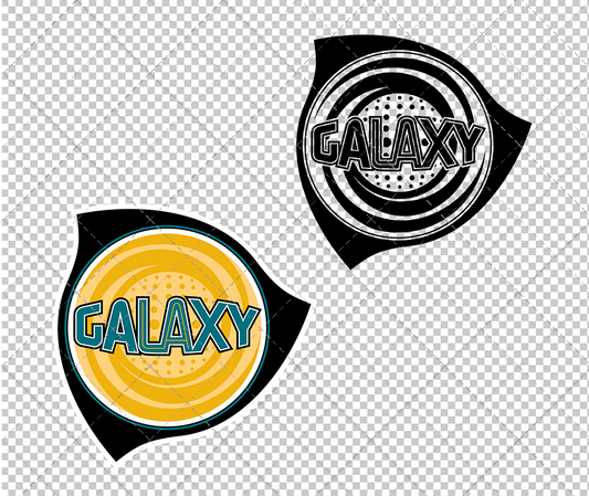 LA Galaxy 1996, Svg, Dxf, Eps, Png - SvgShopArt