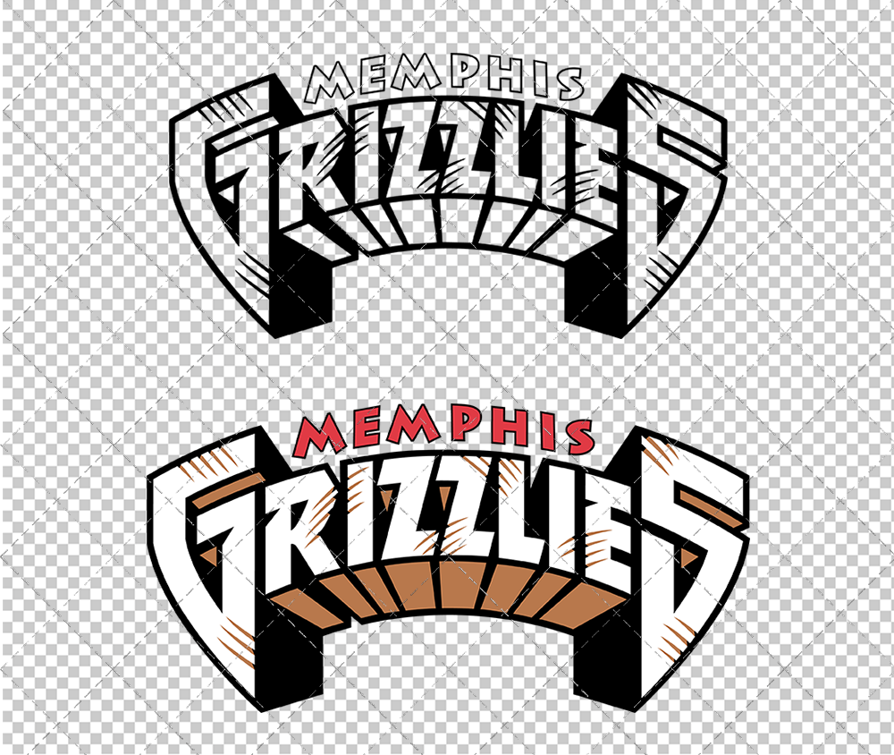 Memphis Grizzlies Wordmark 2001 002, Svg, Dxf, Eps, Png - SvgShopArt