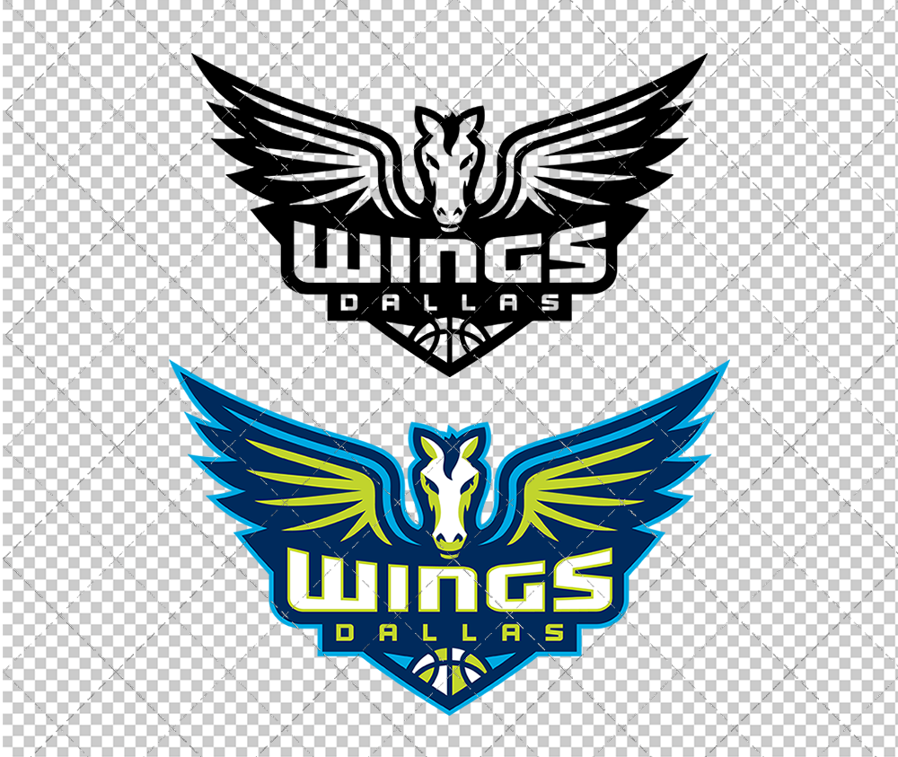 Dallas Wings 2016, Svg, Dxf, Eps, Png - SvgShopArt