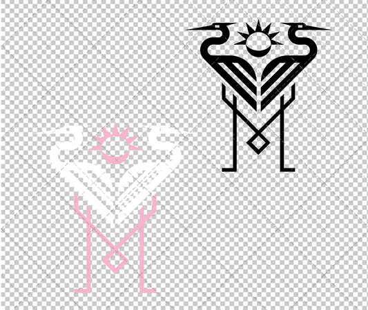 Inter Miami F.C. Alternate 2020 002, Svg, Dxf, Eps, Png - SvgShopArt