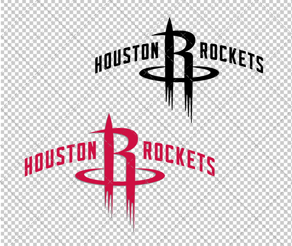 Houston Rockets Jersey 2003 003, Svg, Dxf, Eps, Png - SvgShopArt