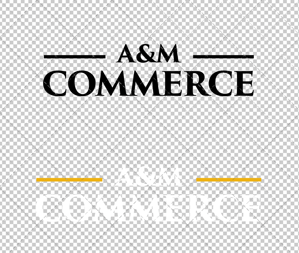 A&M-Commerce Lions Wordmark 2013 004, Svg, Dxf, Eps, Png - SvgShopArt