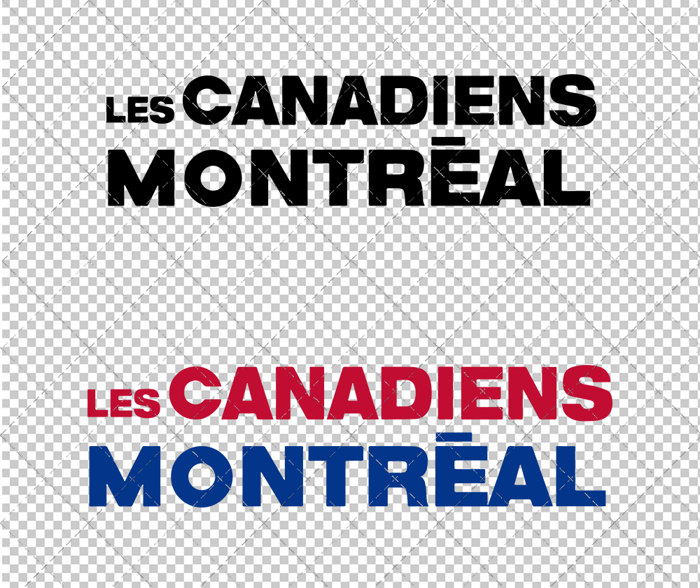 Montreal Canadiens Wordmark 1952 002, Svg, Dxf, Eps, Png - SvgShopArt