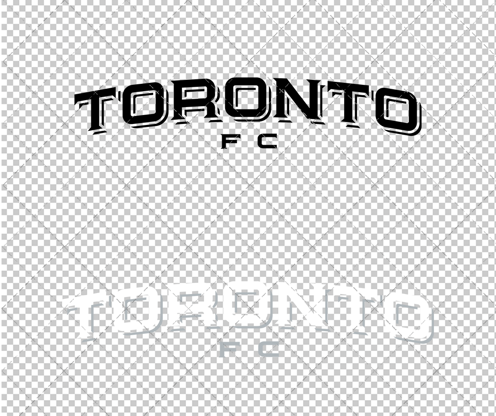 Toronto FC Wordmark 2007 002, Svg, Dxf, Eps, Png - SvgShopArt