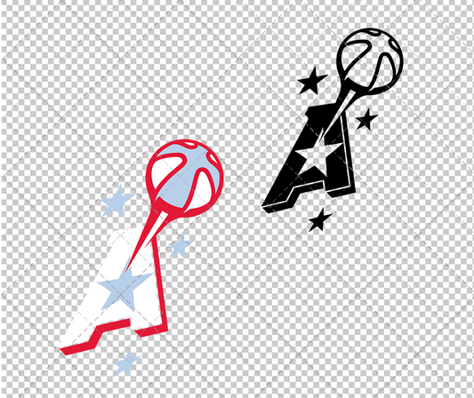Atlanta Dream Alternate 2008 002, Svg, Dxf, Eps, Png - SvgShopArt