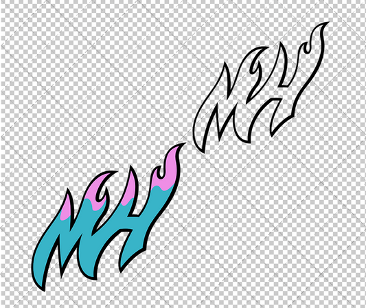 Miami Heat Vice Concept 2017 005, Svg, Dxf, Eps, Png - SvgShopArt