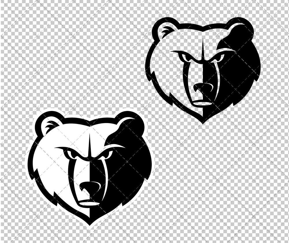 Memphis Grizzlies Concept 2018 009, Svg, Dxf, Eps, Png - SvgShopArt