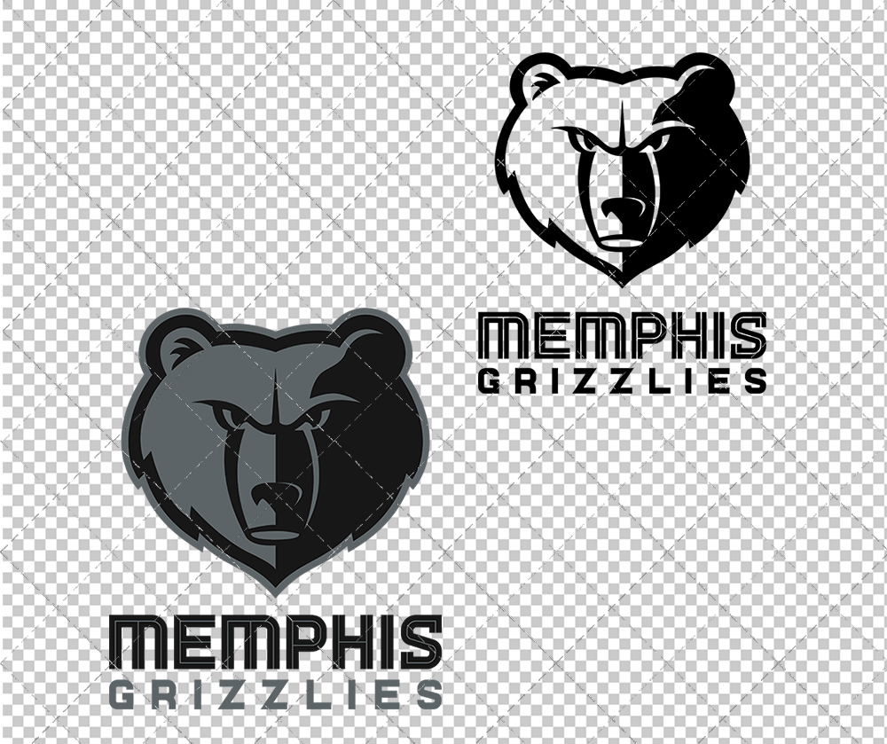 Memphis Grizzlies Concept 2018 008, Svg, Dxf, Eps, Png - SvgShopArt