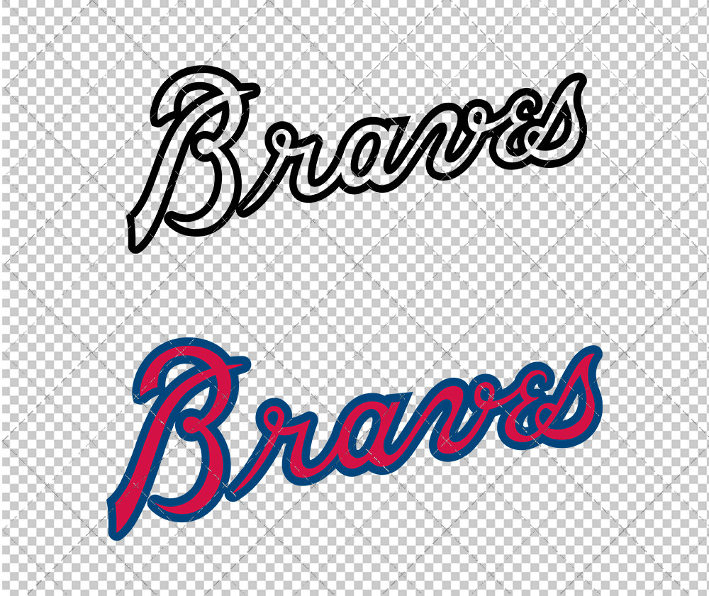 Atlanta Braves Jersey 2011, Svg, Dxf, Eps, Png - SvgShopArt