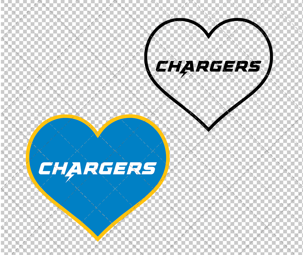 Los Angeles Chargers Concept 2020, Svg, Dxf, Eps, Png - SvgShopArt