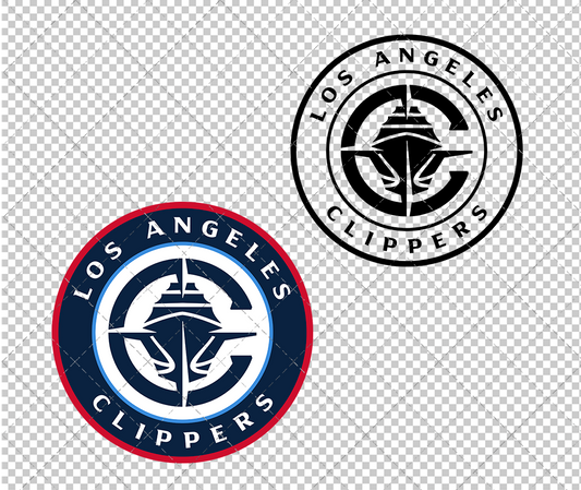 Los Angeles Clippers 2024, Svg, Dxf, Eps, Png - SvgShopArt