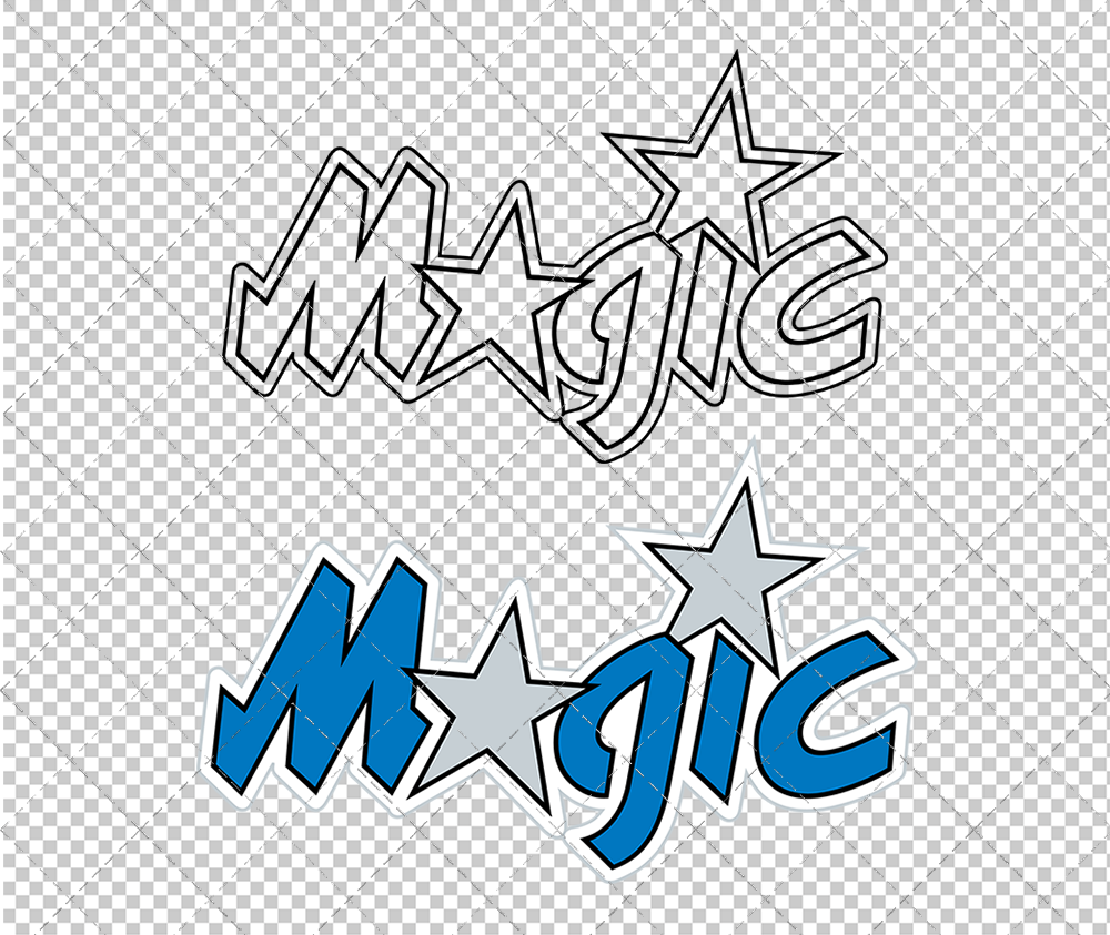 Orlando Magic Jersey 1989 003, Svg, Dxf, Eps, Png - SvgShopArt
