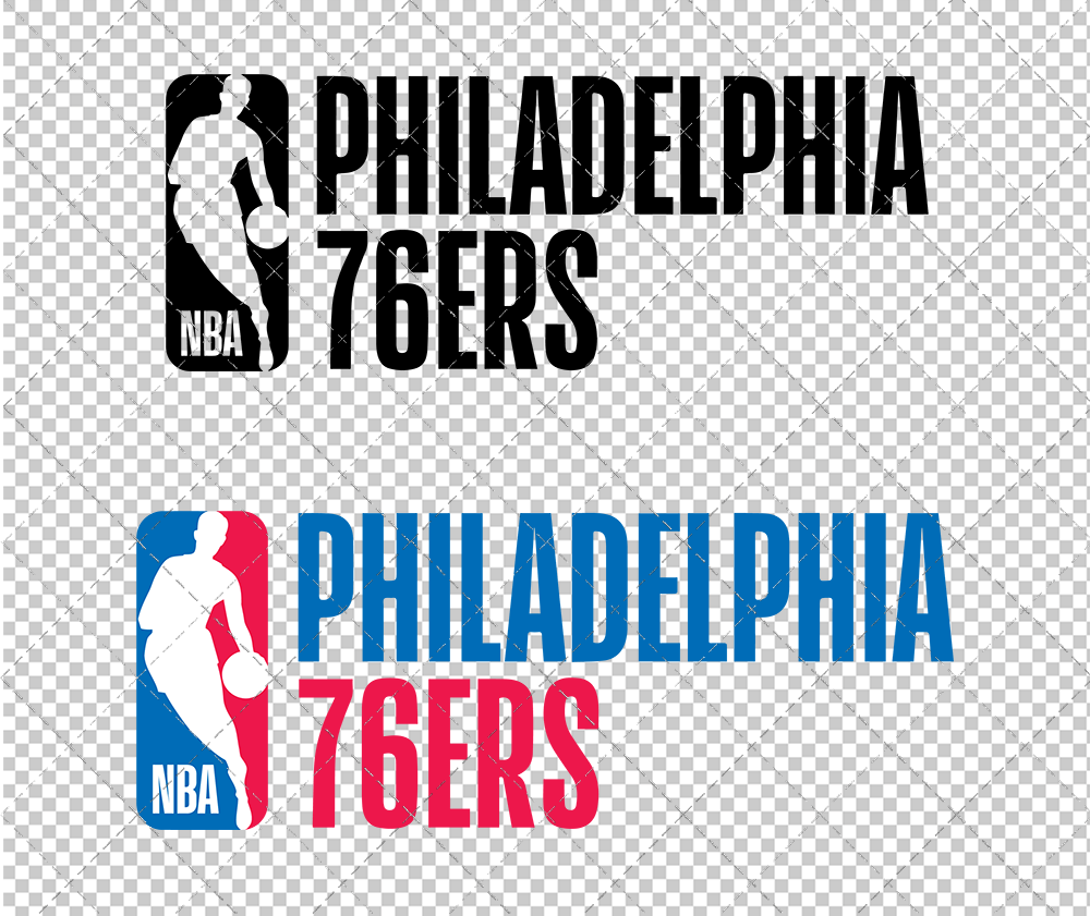 Philadelphia 76ers Misc 2017, Svg, Dxf, Eps, Png - SvgShopArt