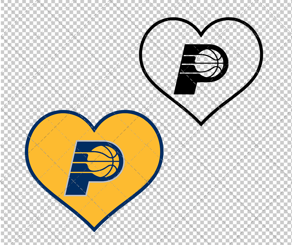 Indiana Pacers Concept 2017, Svg, Dxf, Eps, Png - SvgShopArt