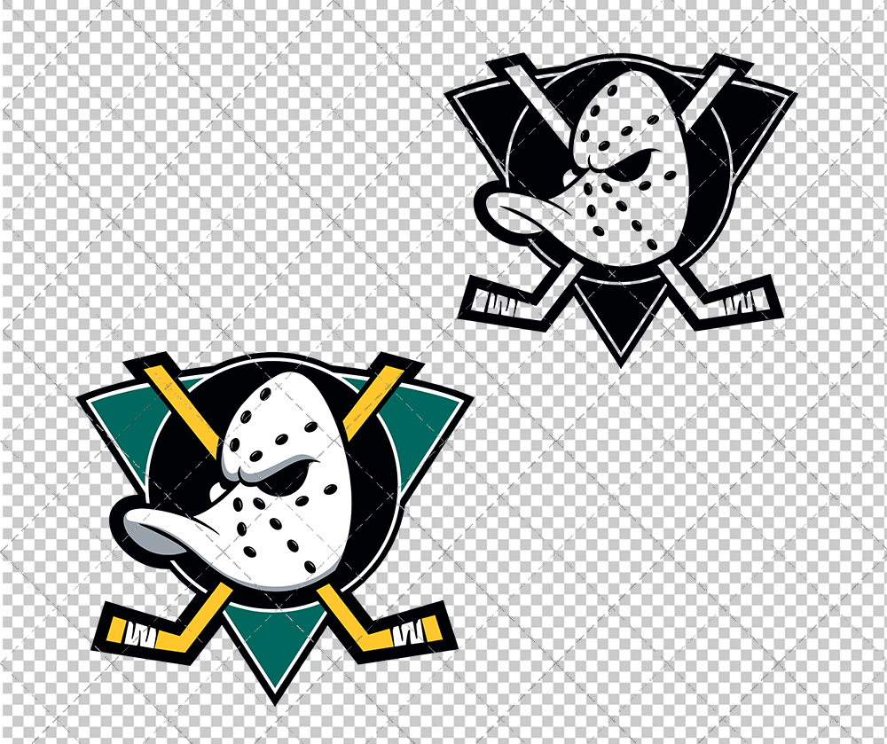 Anaheim Ducks 1993 002, Svg, Dxf, Eps, Png - SvgShopArt