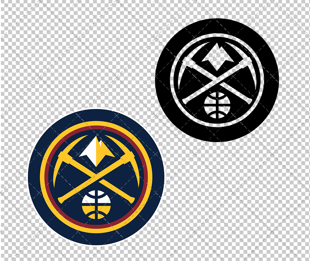Denver Nuggets Concept 2018 002, Svg, Dxf, Eps, Png - SvgShopArt