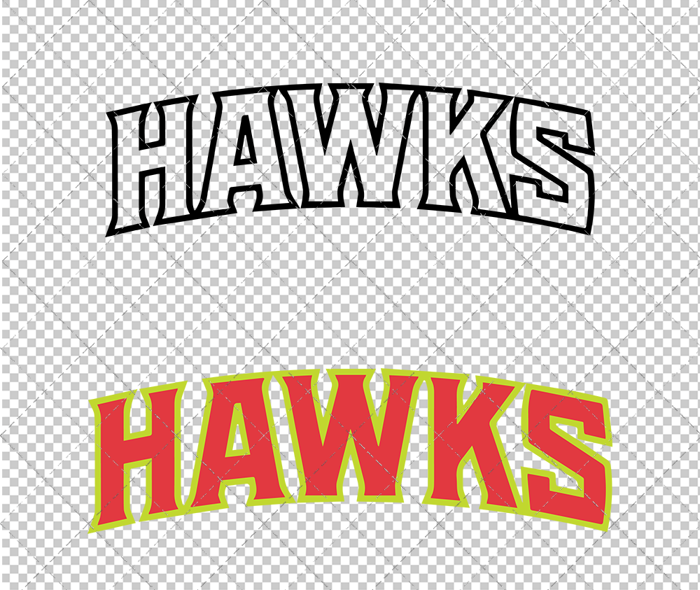 Atlanta Hawks Jersey 2015 002, Svg, Dxf, Eps, Png - SvgShopArt