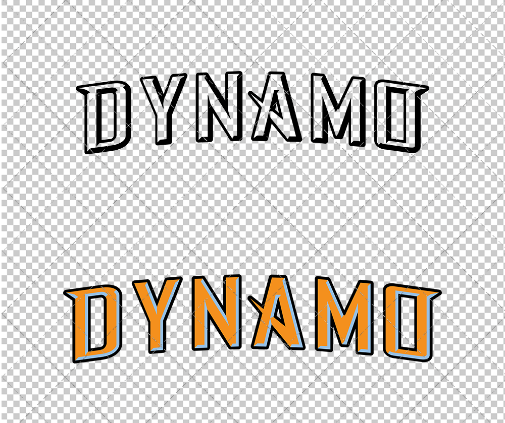 Houston Dynamo FC Wordmark 2006, Svg, Dxf, Eps, Png - SvgShopArt