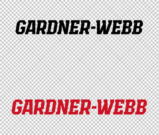Gardner-Webb Bulldogs Wordmark 2022 002, Svg, Dxf, Eps, Png
