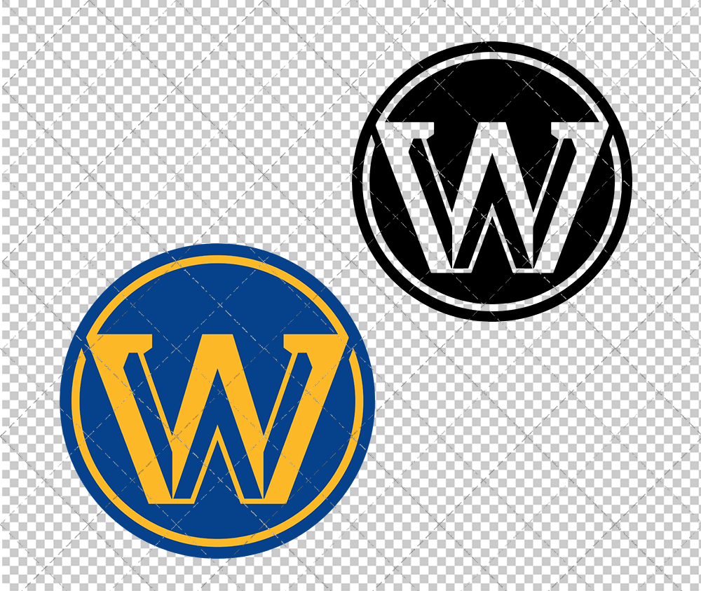 Golden State Warriors Alternate 2019 003, Svg, Dxf, Eps, Png - SvgShopArt