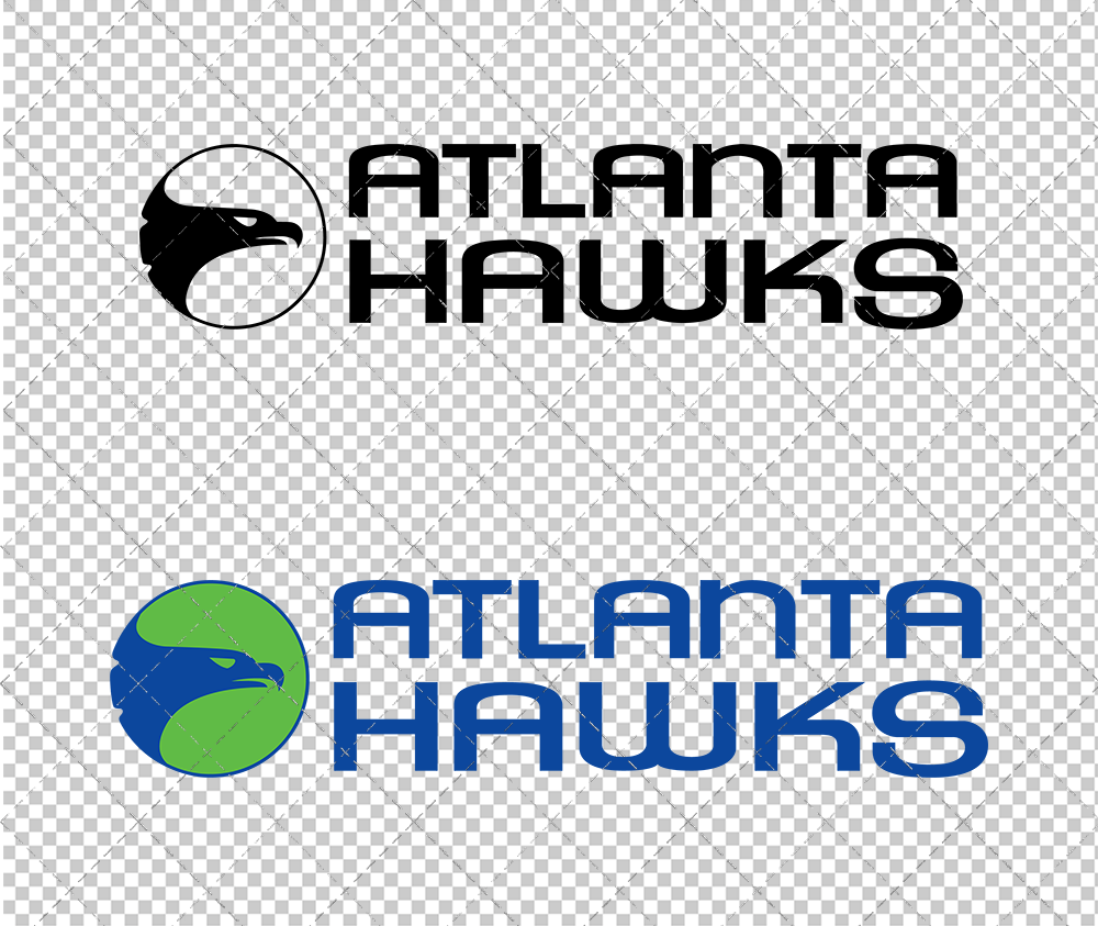 Atlanta Hawks Secondary 1970, Svg, Dxf, Eps, Png - SvgShopArt