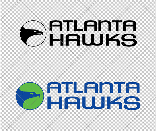 Atlanta Hawks Secondary 1970, Svg, Dxf, Eps, Png - SvgShopArt