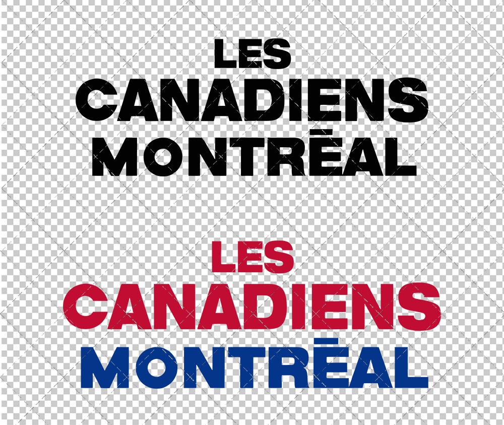 Montreal Canadiens Wordmark 1952, Svg, Dxf, Eps, Png - SvgShopArt
