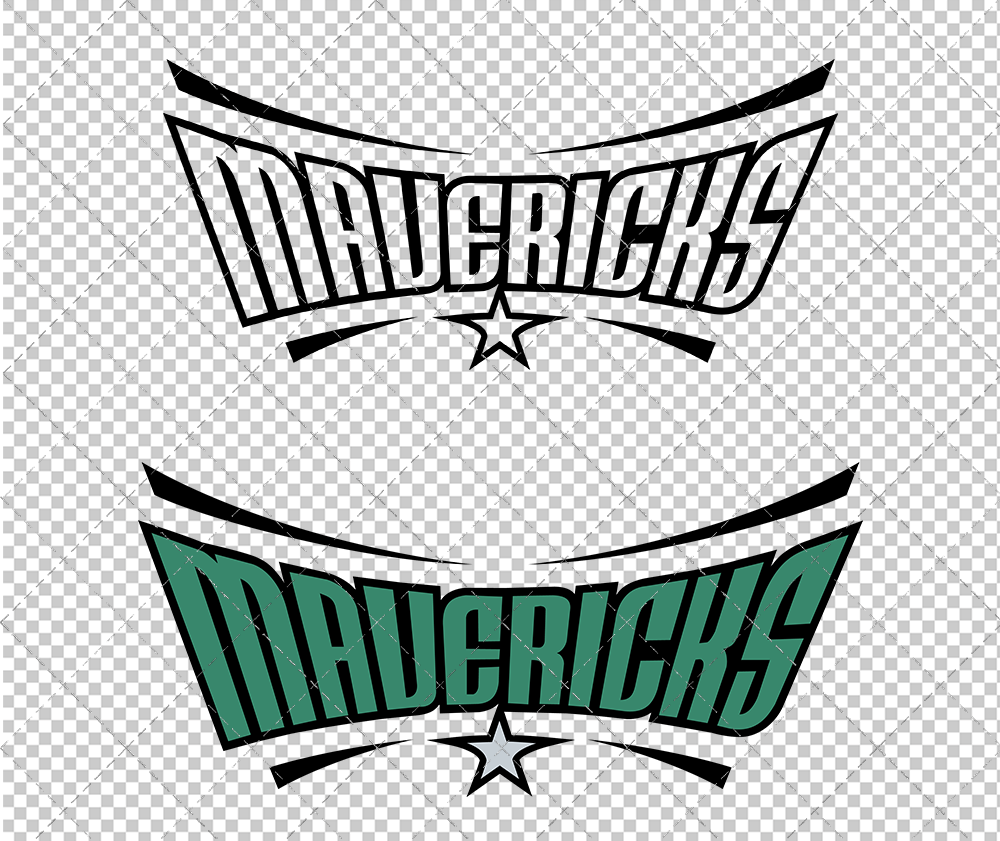 Dallas Mavericks Concept 2017 006, Svg, Dxf, Eps, Png - SvgShopArt